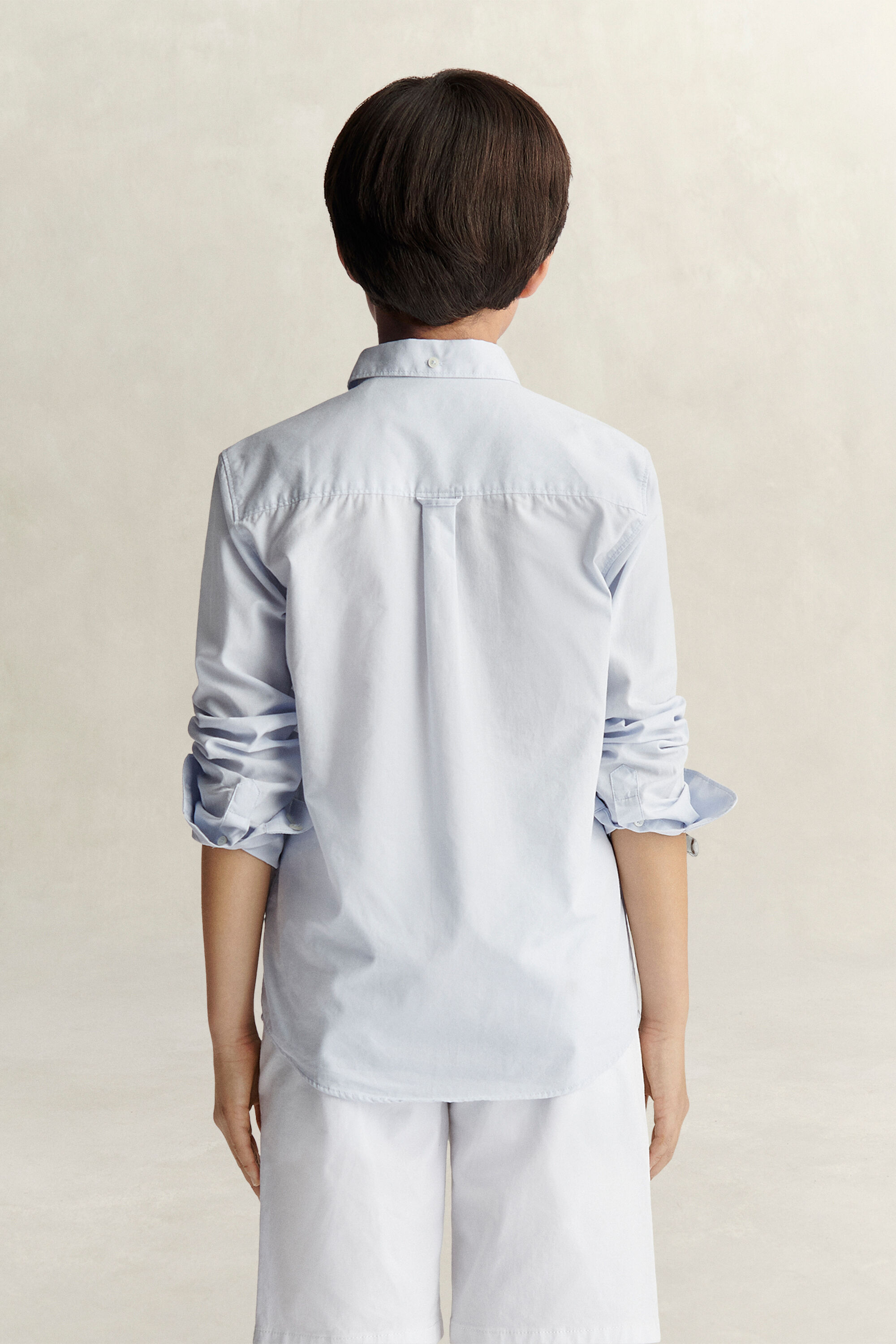 Teen Boys Shield poplin overoverhemd