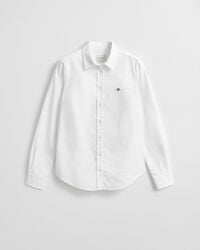 Slim Fit Oxford-overhemd met stretch