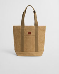 Draagtas van verwassen canvas