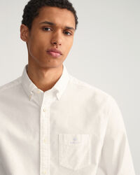 Regular Fit Beefy Oxford-overhemd