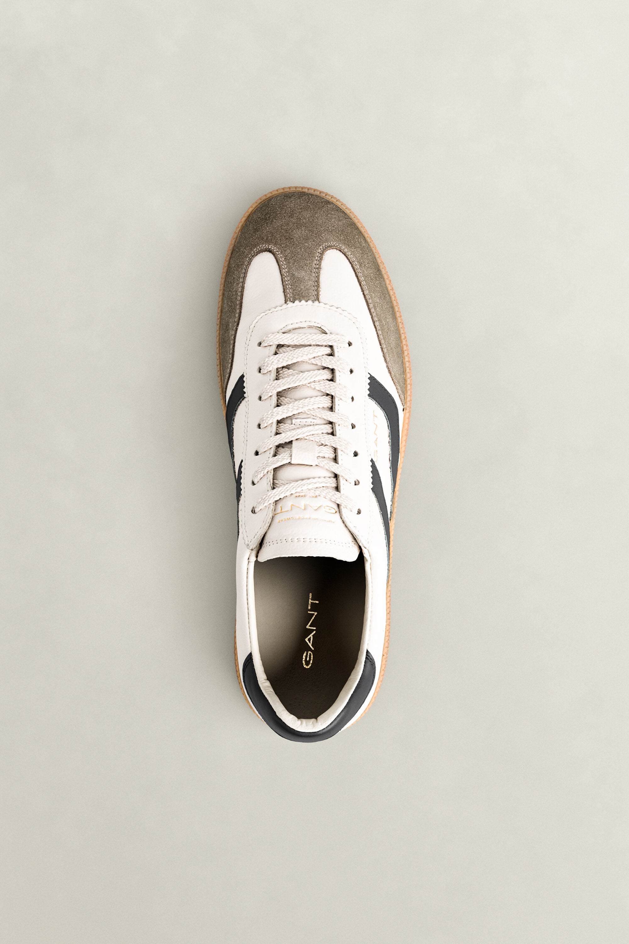 Cuzmo sneakers van leer en suède