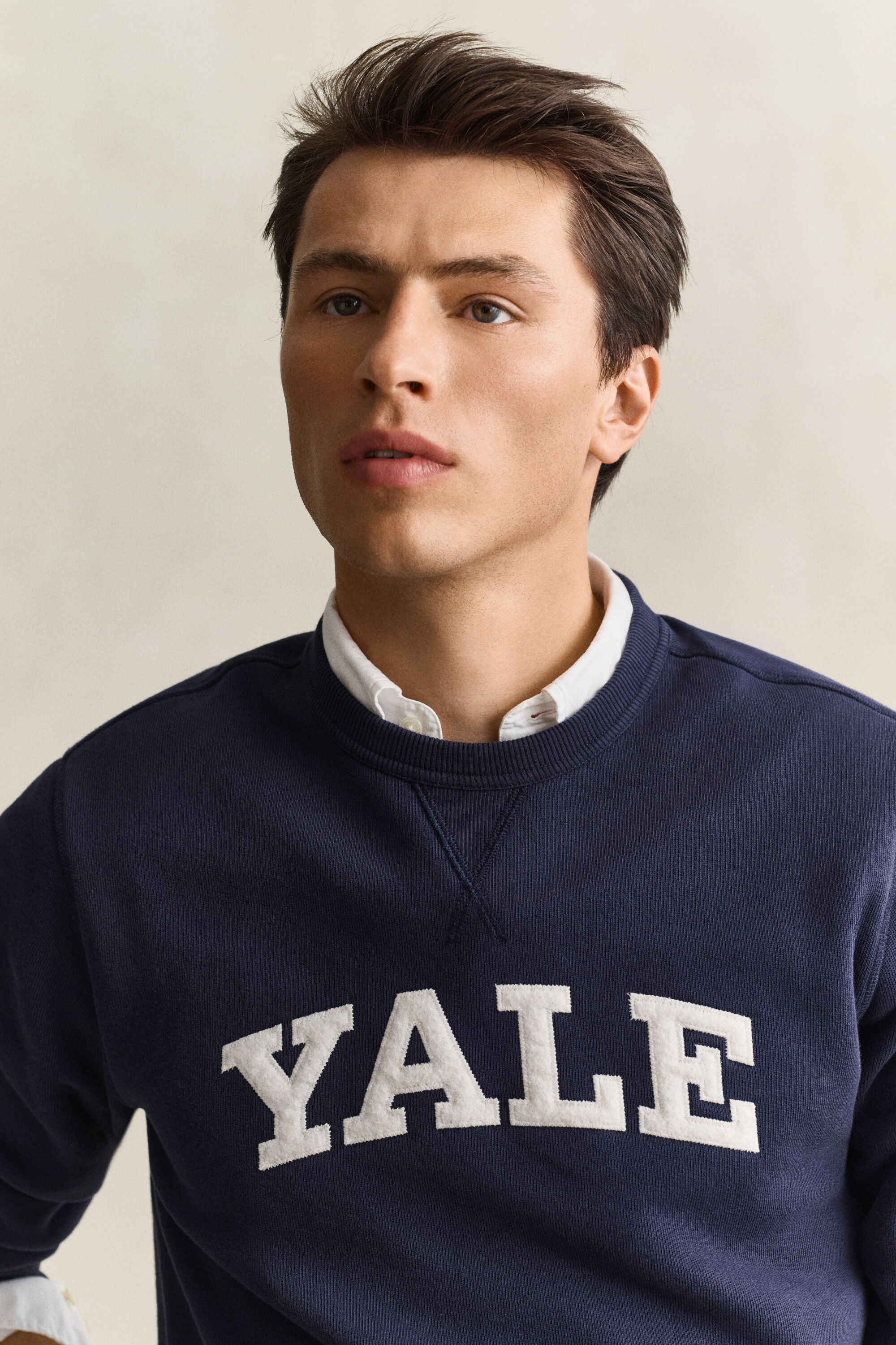 Gant x Yale Sweatshirt met ronde hals
