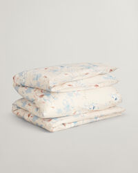 Tweepersoonsdekbedovertrek met bloemetjesprint