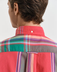 Regular Fit overhemd met Indiase madrasruit