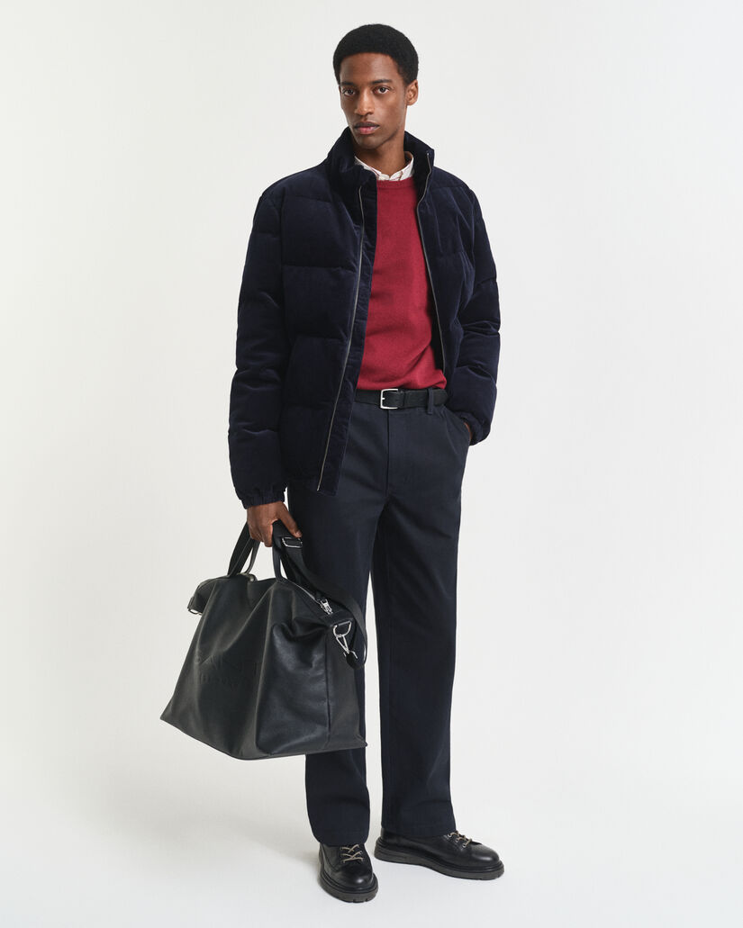 Trui met ronde hals van buitengewoon zachte lamswol