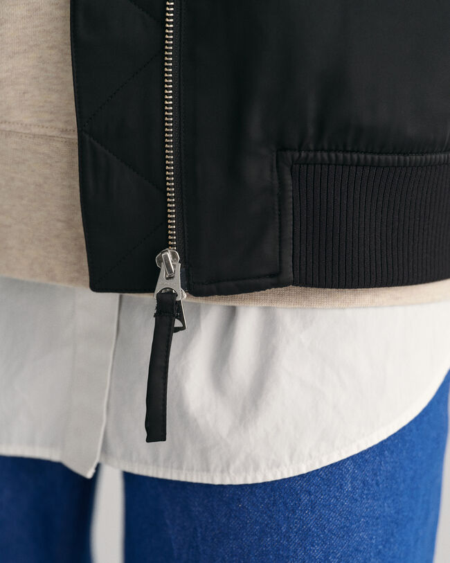 Gewatteerd bomberjack