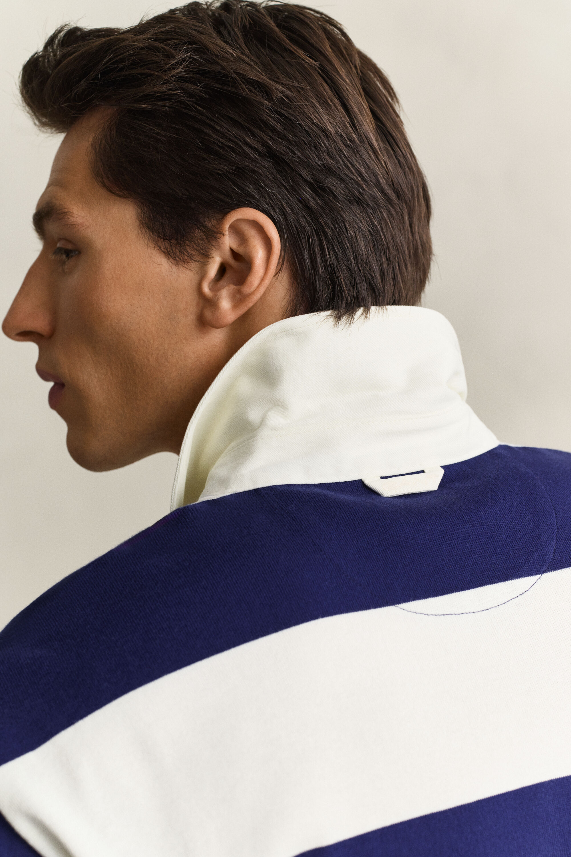 Gant x Yale Heavy Rugger met strepen