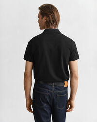 Regular Fit Shield piqué poloshirt