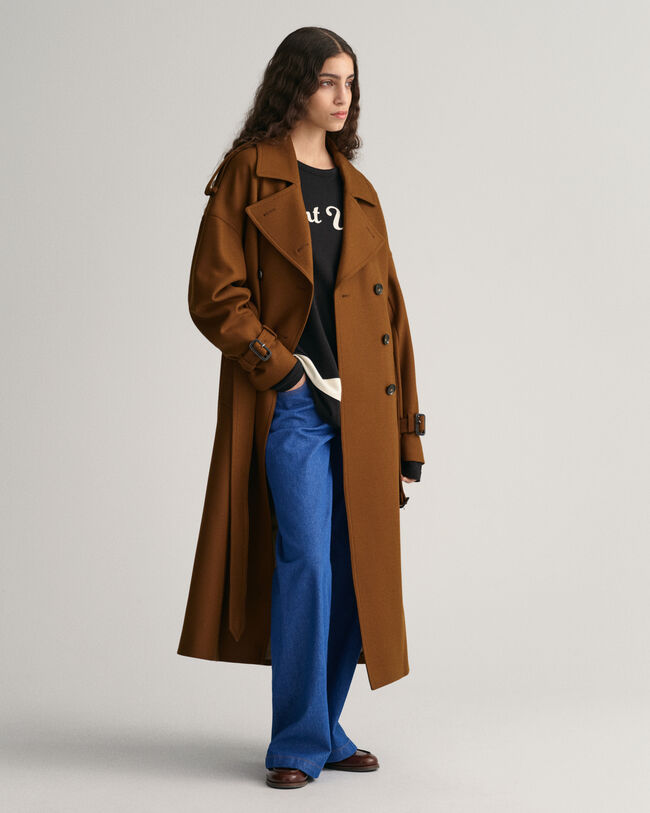 Script Graphic T-shirt met lange mouwen