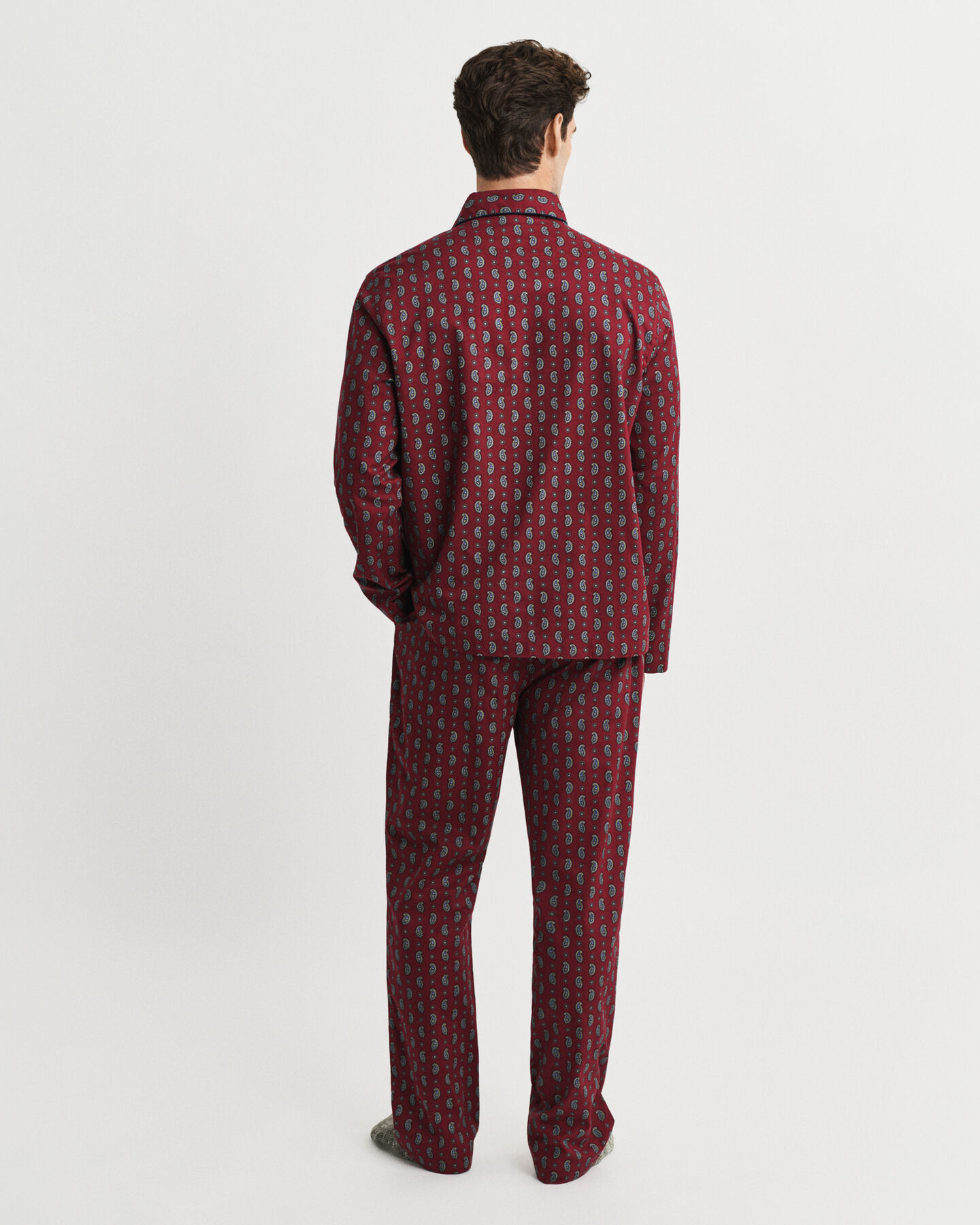 Cadeauset met pyjama met paisleyprint