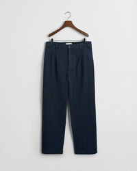 Relaxed Fit chino van katoenkeper