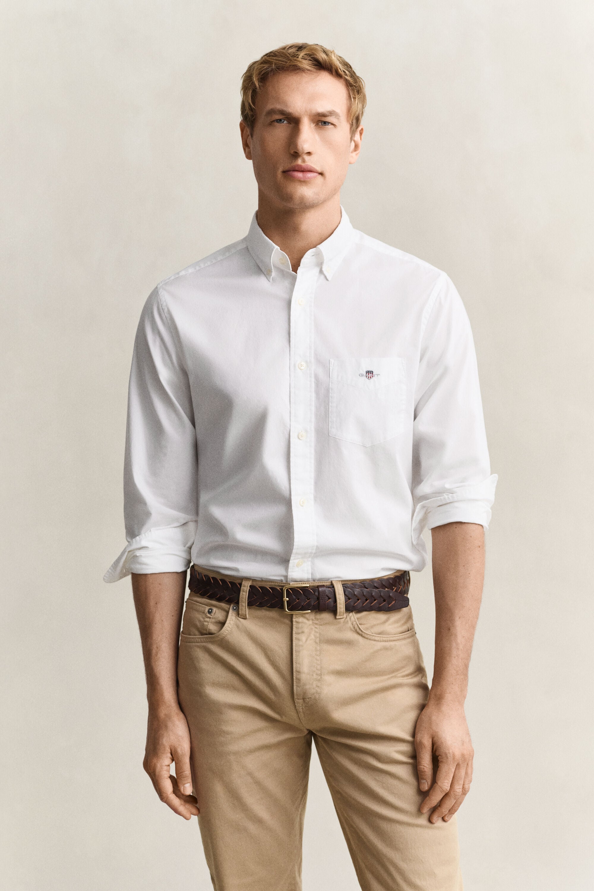 Classic Regular poplin overhemd
