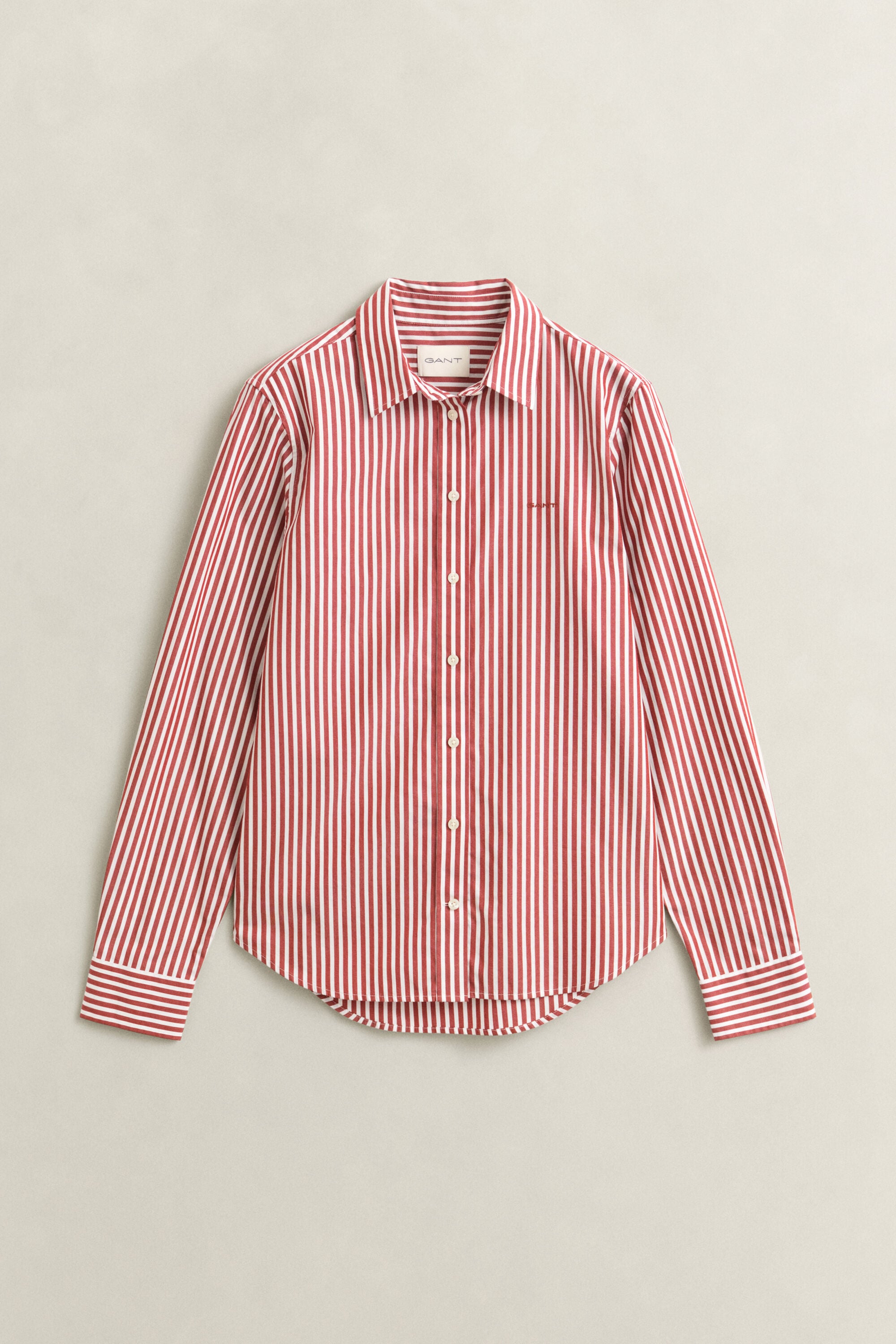 Regular Fit Classic gestreept overhemd van poplin