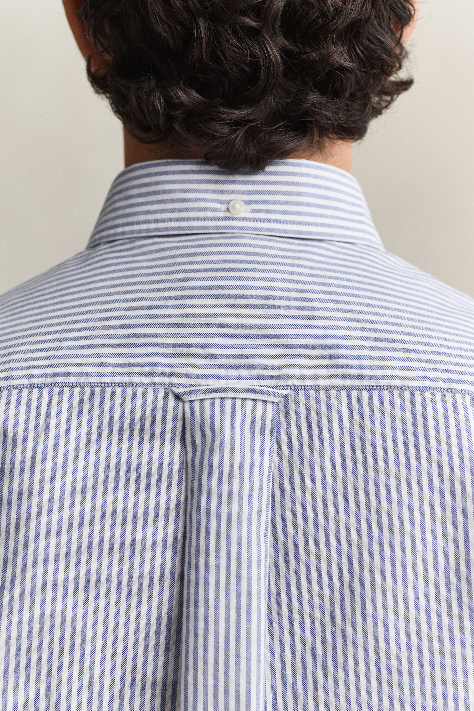 Classic Regular gestreept Oxford-overhemd