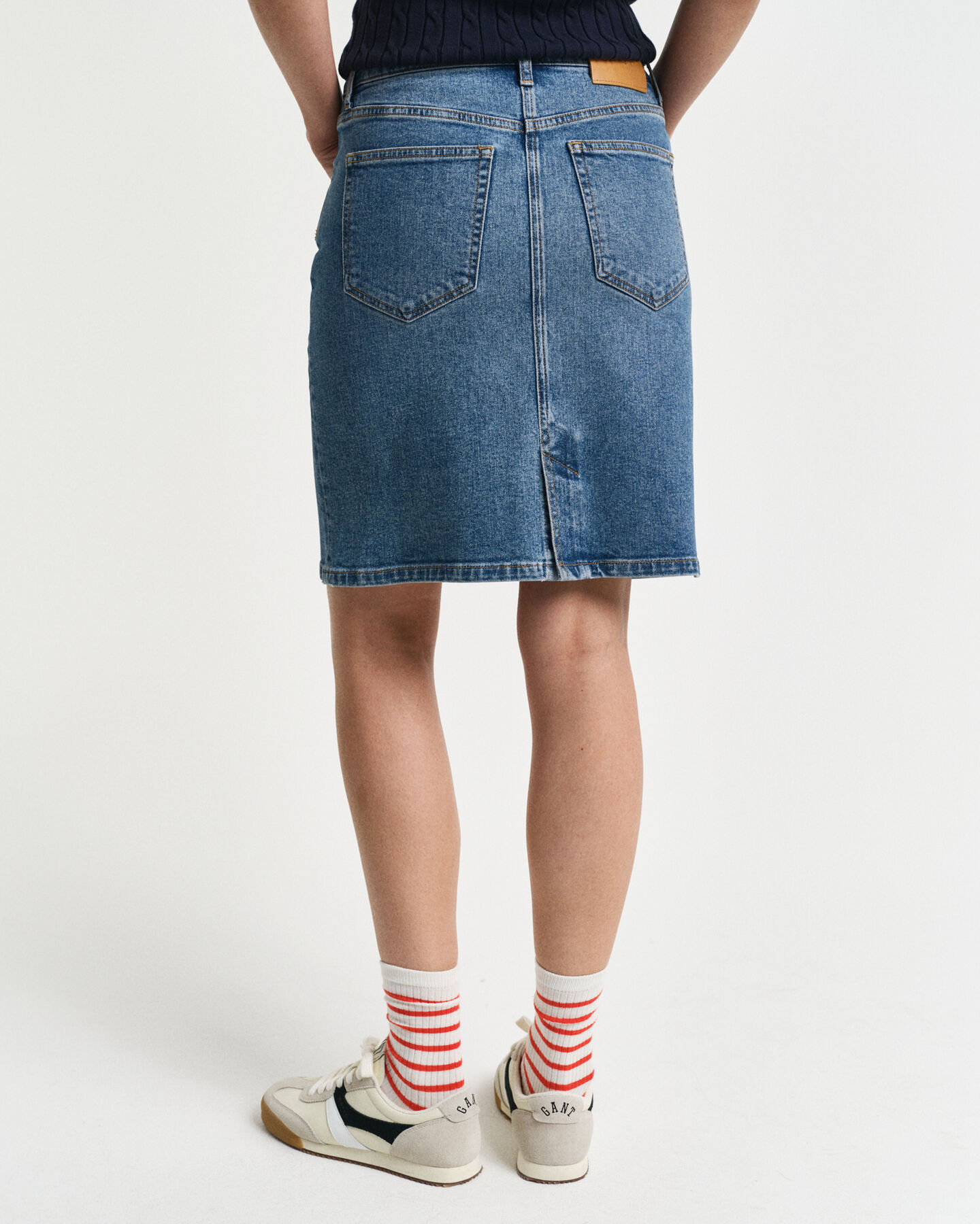 Korte denim rok