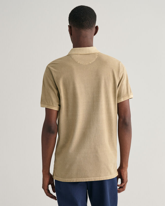Sunfaded piqu&eacute; poloshirt