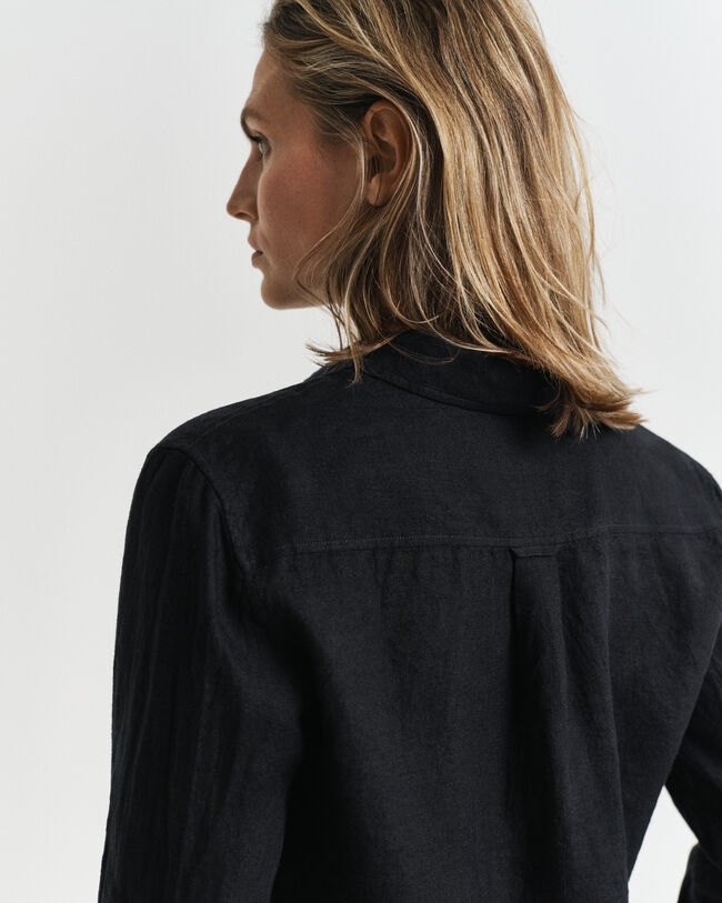 Regular Fit linnen overhemd