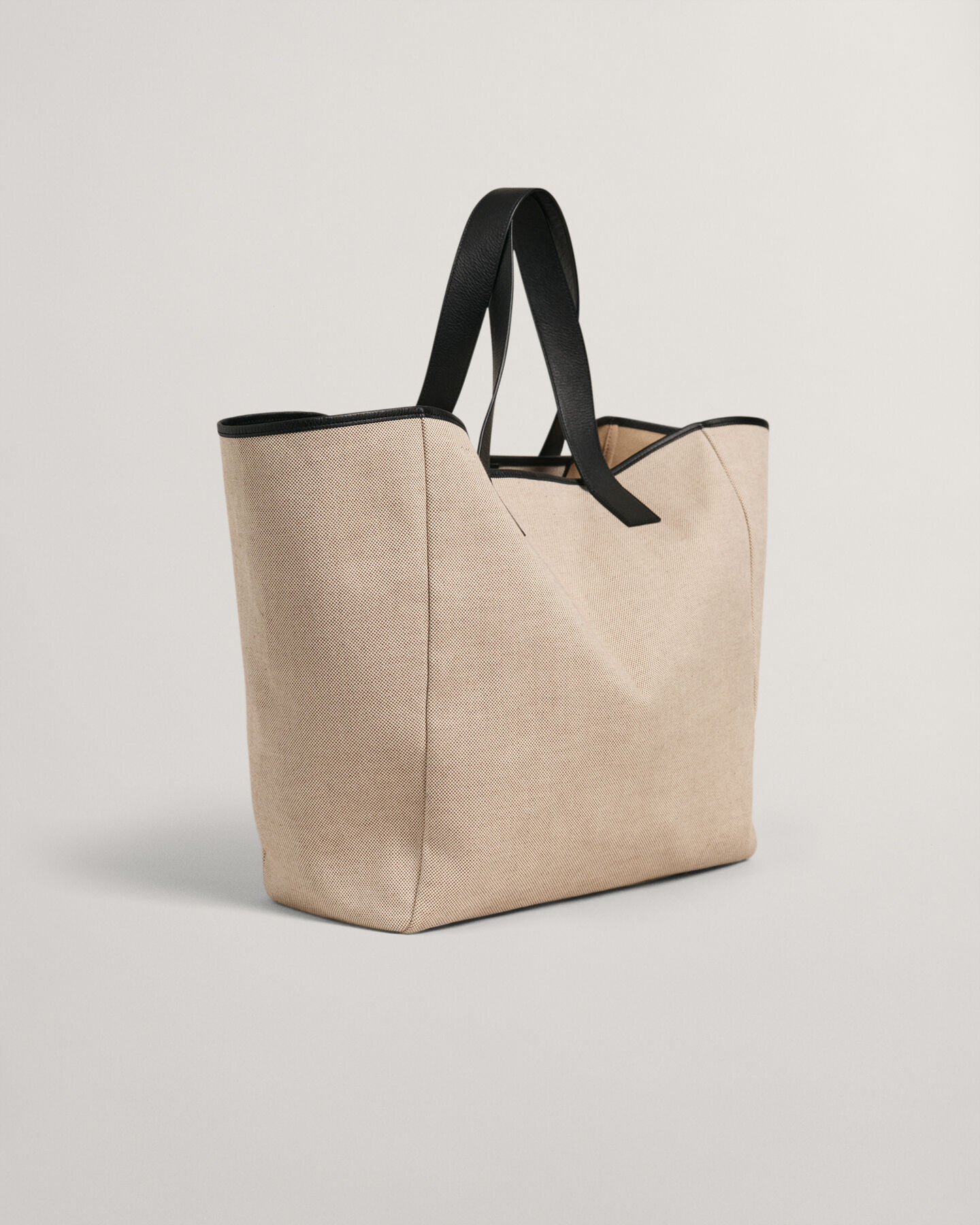 Oversized canvas draagtas