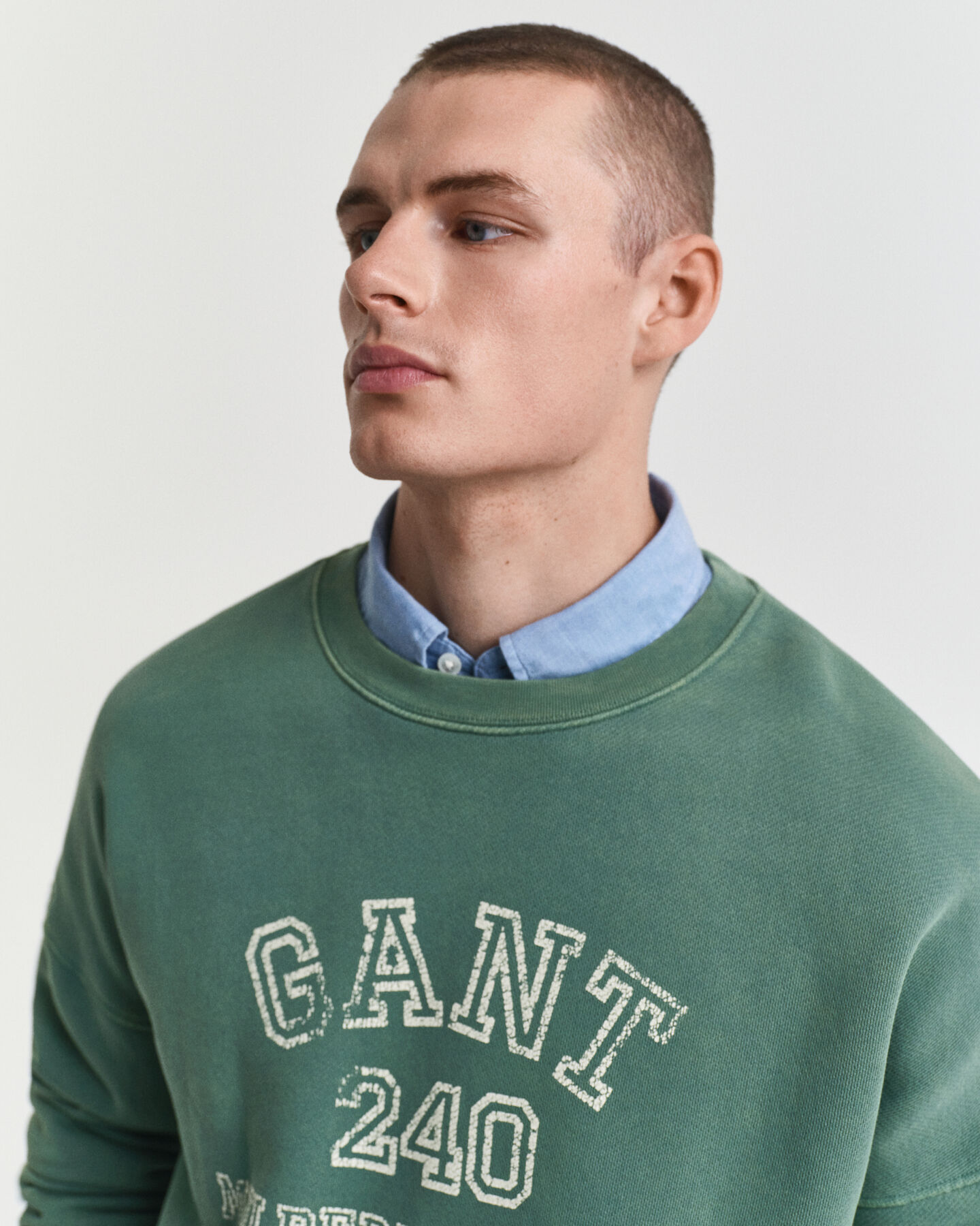 Graphic sweatshirt met ronde hals