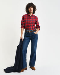 Regular Fit geruit flanellen overhemd