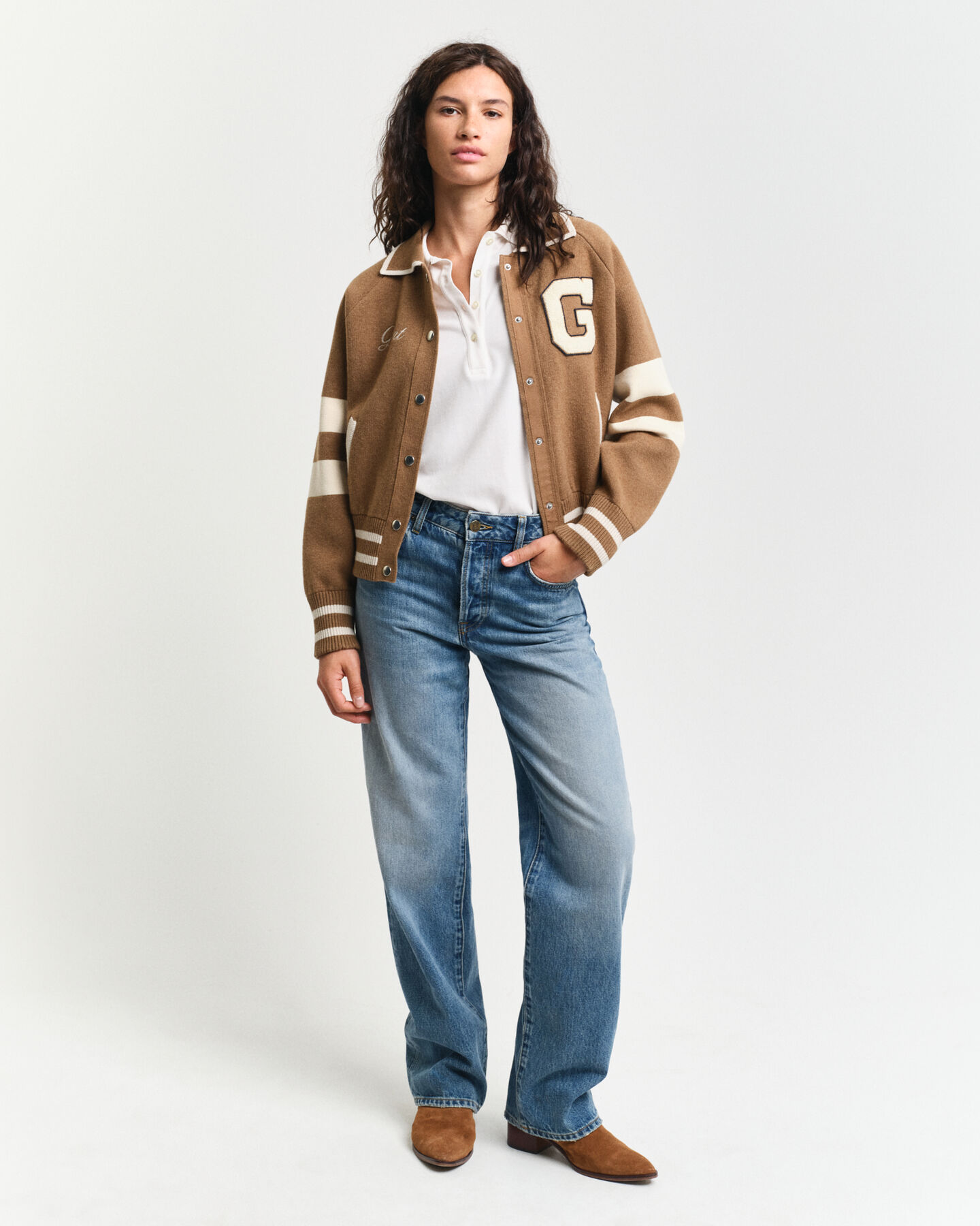 GANT Varsity gebreid jack