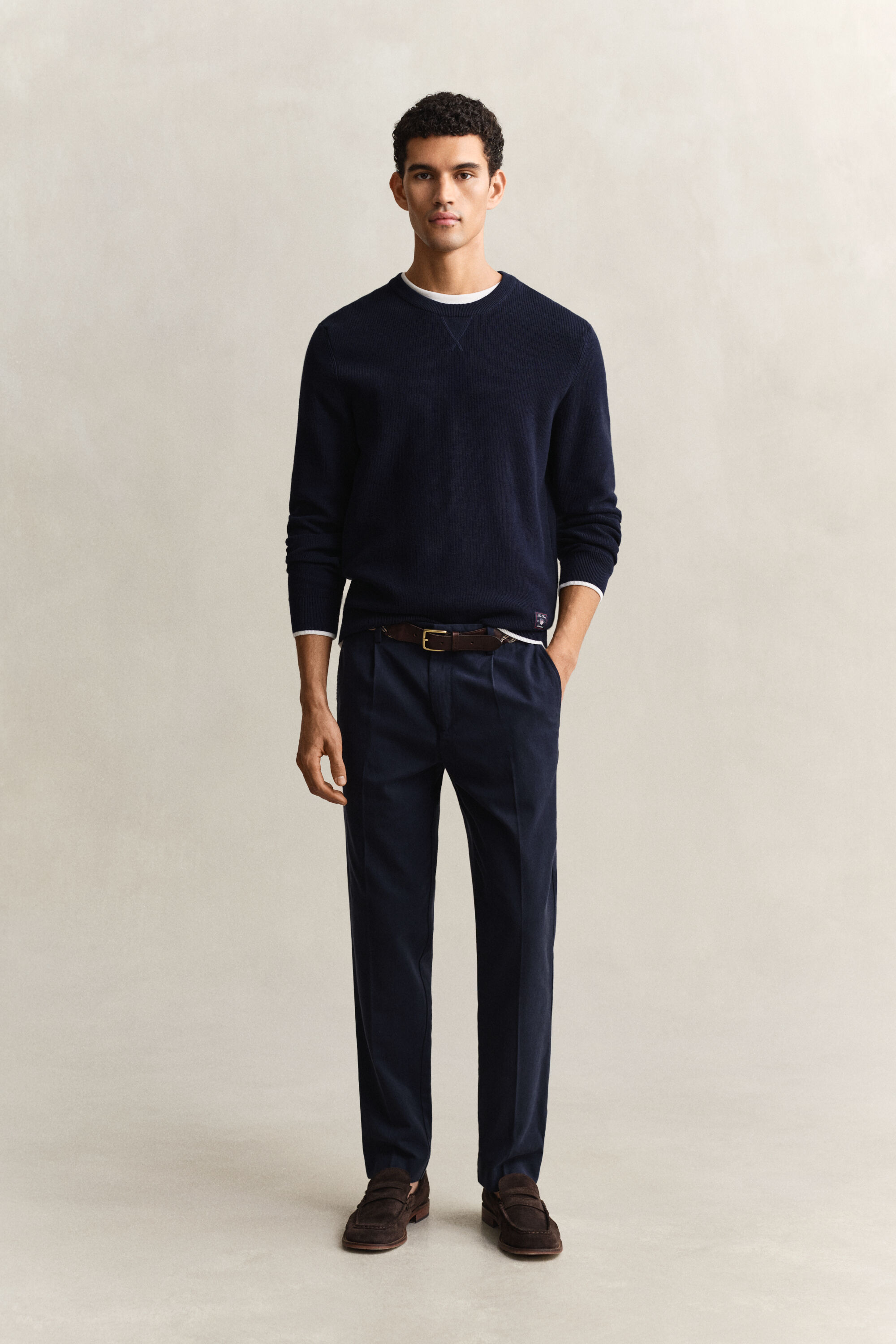 Broek van lyocellmix