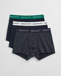 Set van drie boxershorts met kleine print