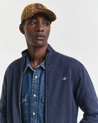 Vest met ritssluiting van buitengewoon zachte lamswol