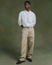 Oversized overhemd van poplin