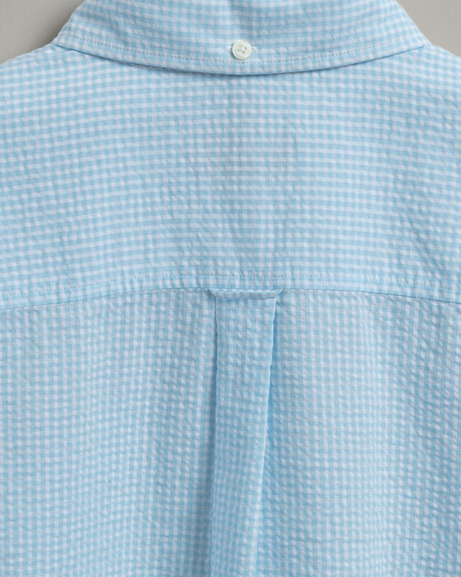 Relaxed Fit overhemd met Gingham-ruitje