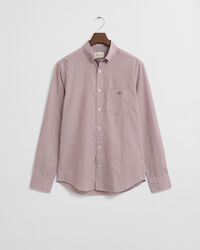 Regular Fit Classic overhemd met Bankerstreep van poplin