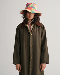 Bedrukt zonnehoedje van katoenkeper