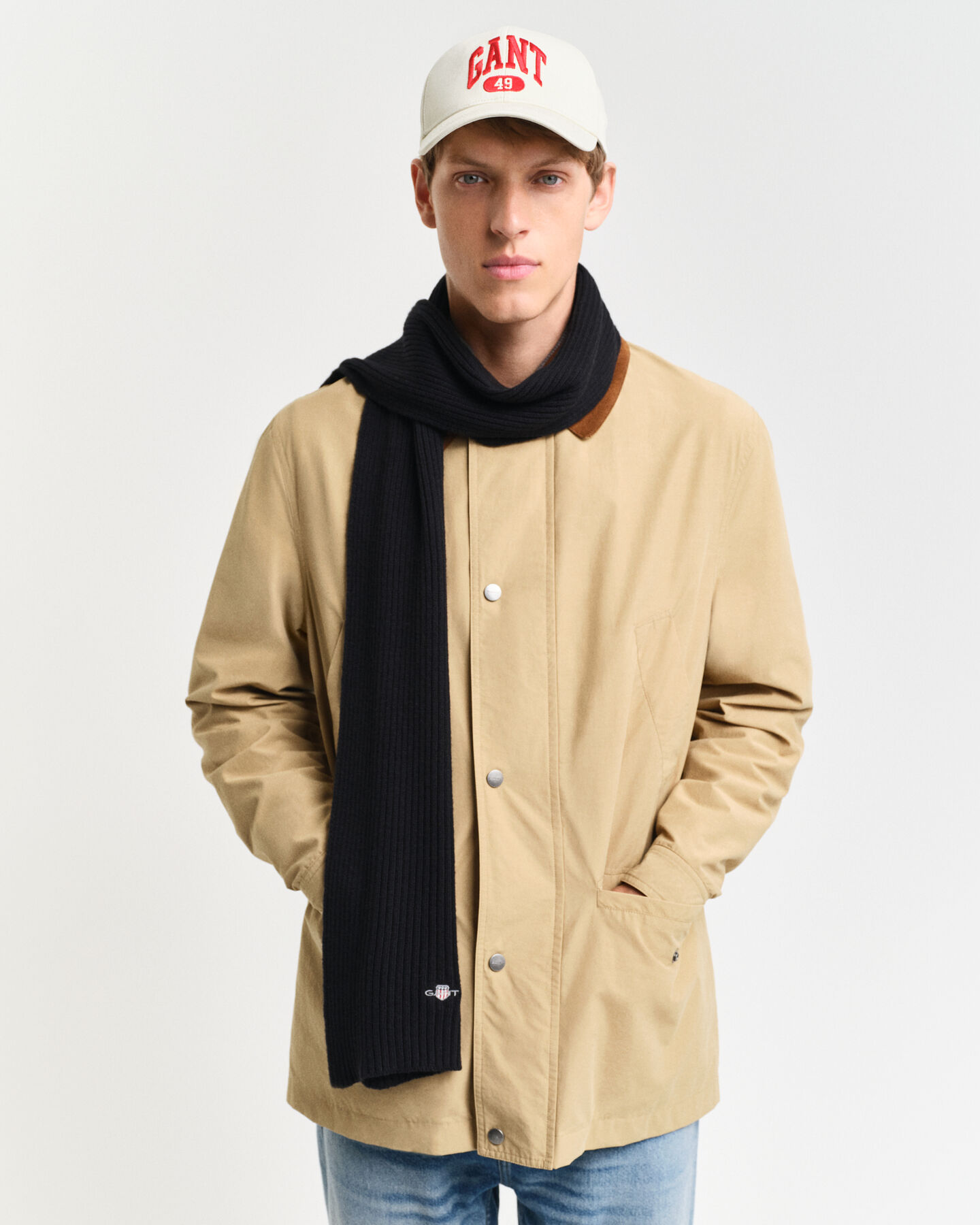 Essential gebreide sjaal