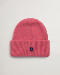Ribgebreide beanie