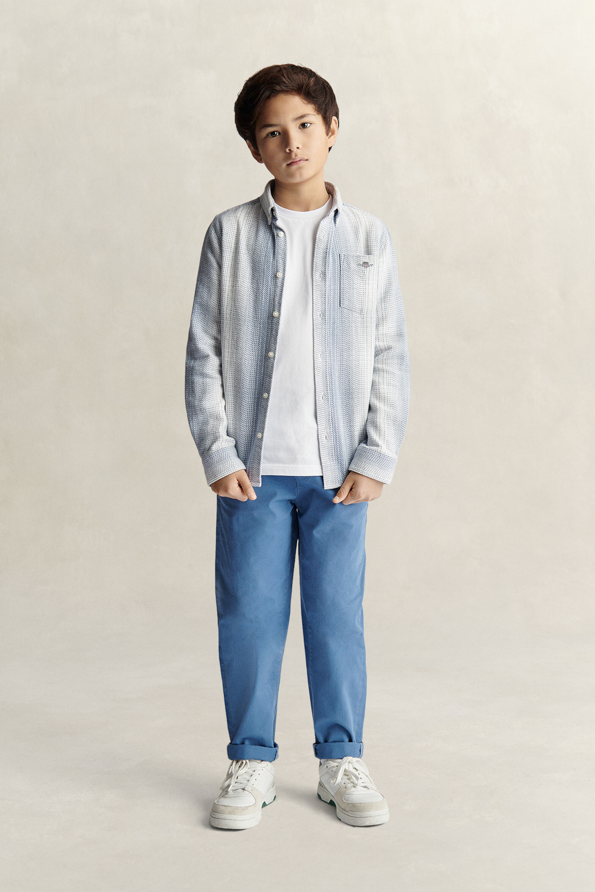 Teen Boys geruit overshirt