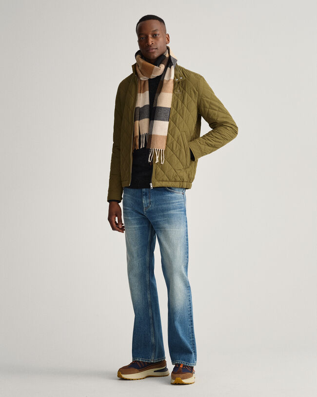 Sjaal met verschillende ruitjes