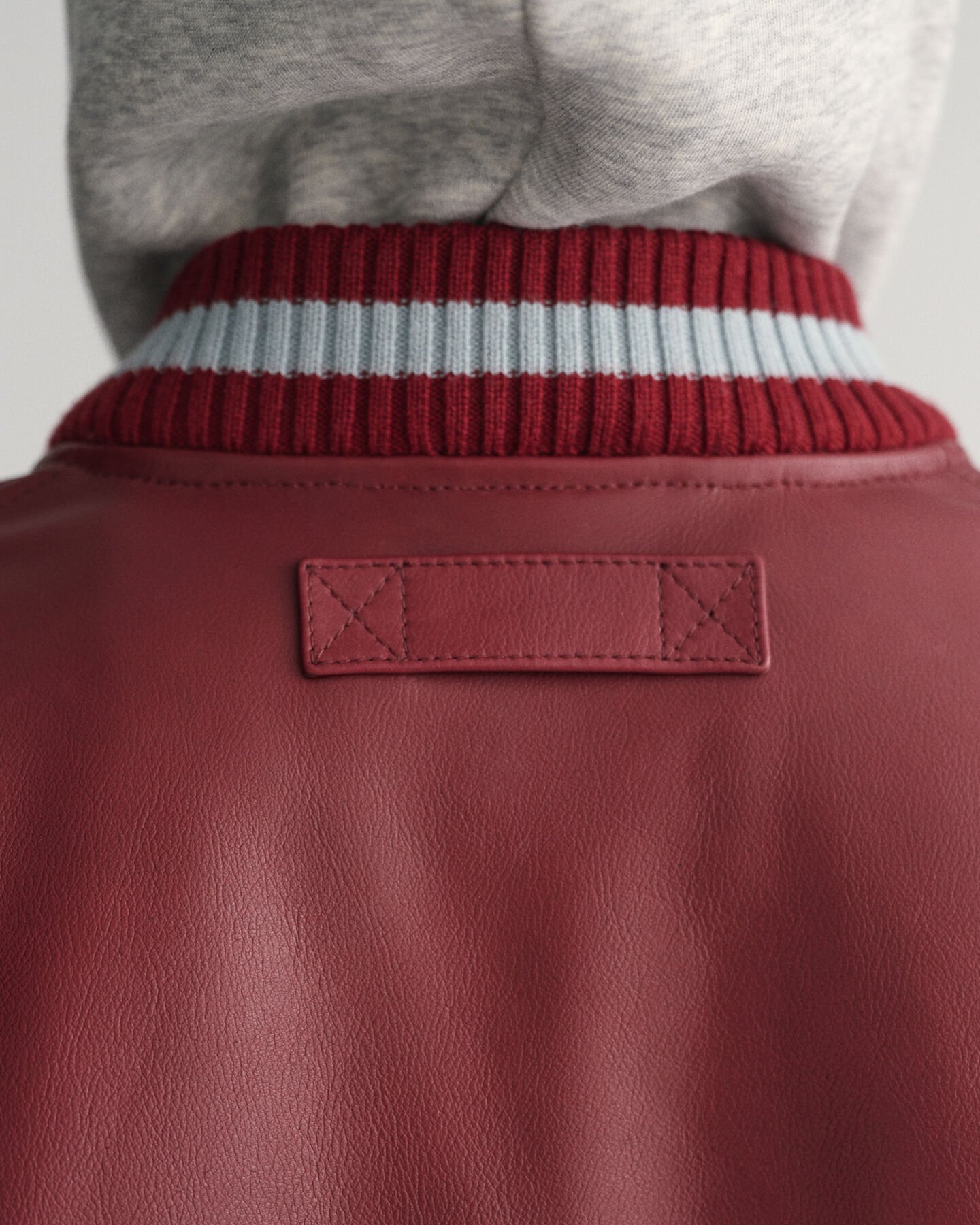 Leren GANT Varsity Jacket