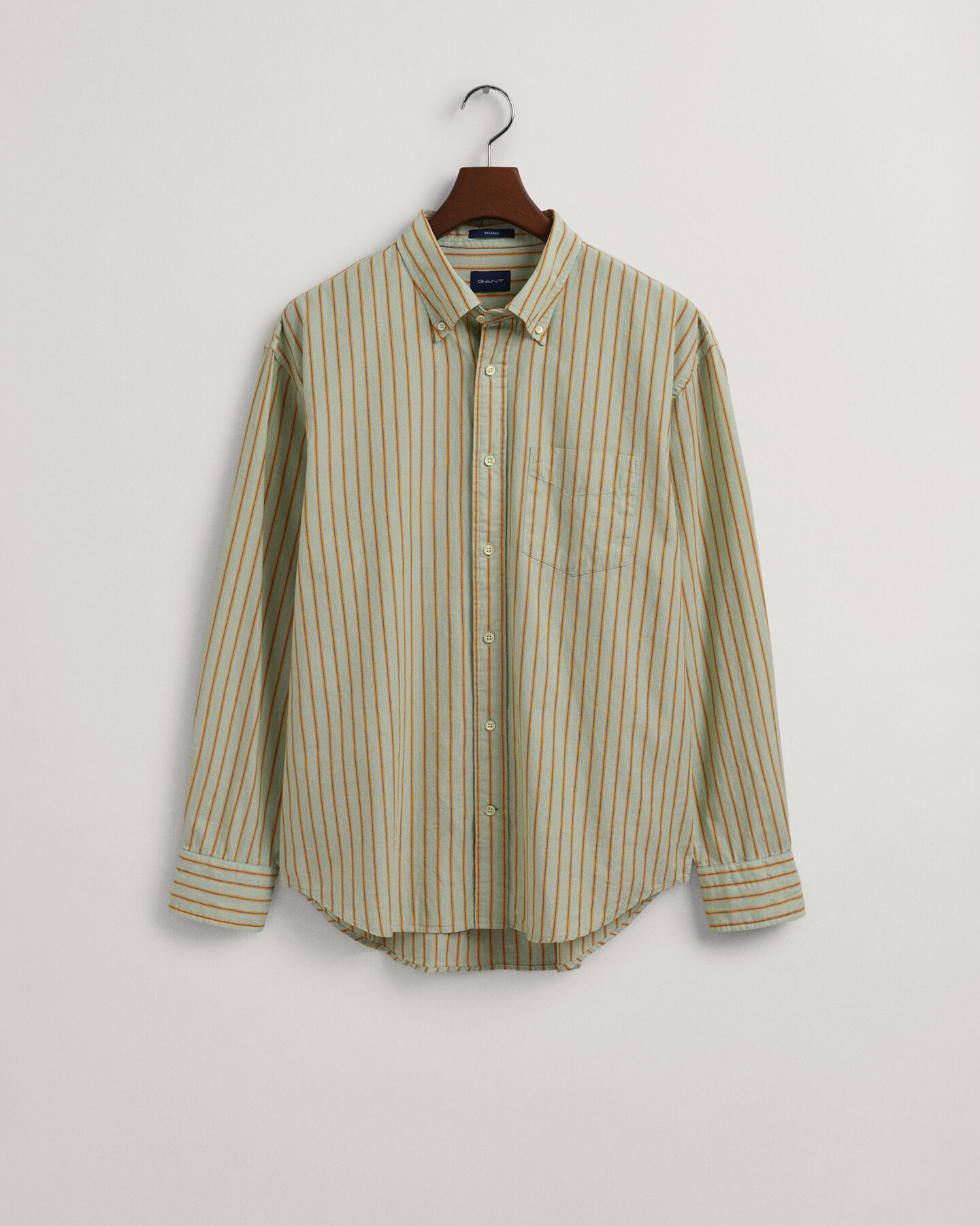 Relaxed Fit fil-&agrave;-fil gestreept overhemd