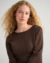 Maxi-jurk met blote rug