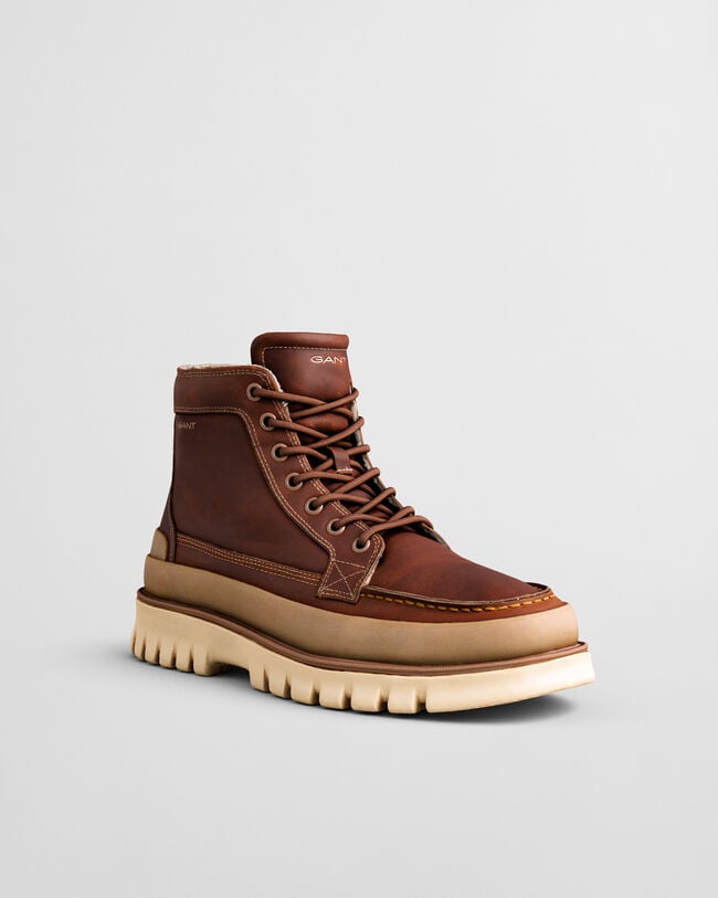 Nebrada halfhoge leren laarzen