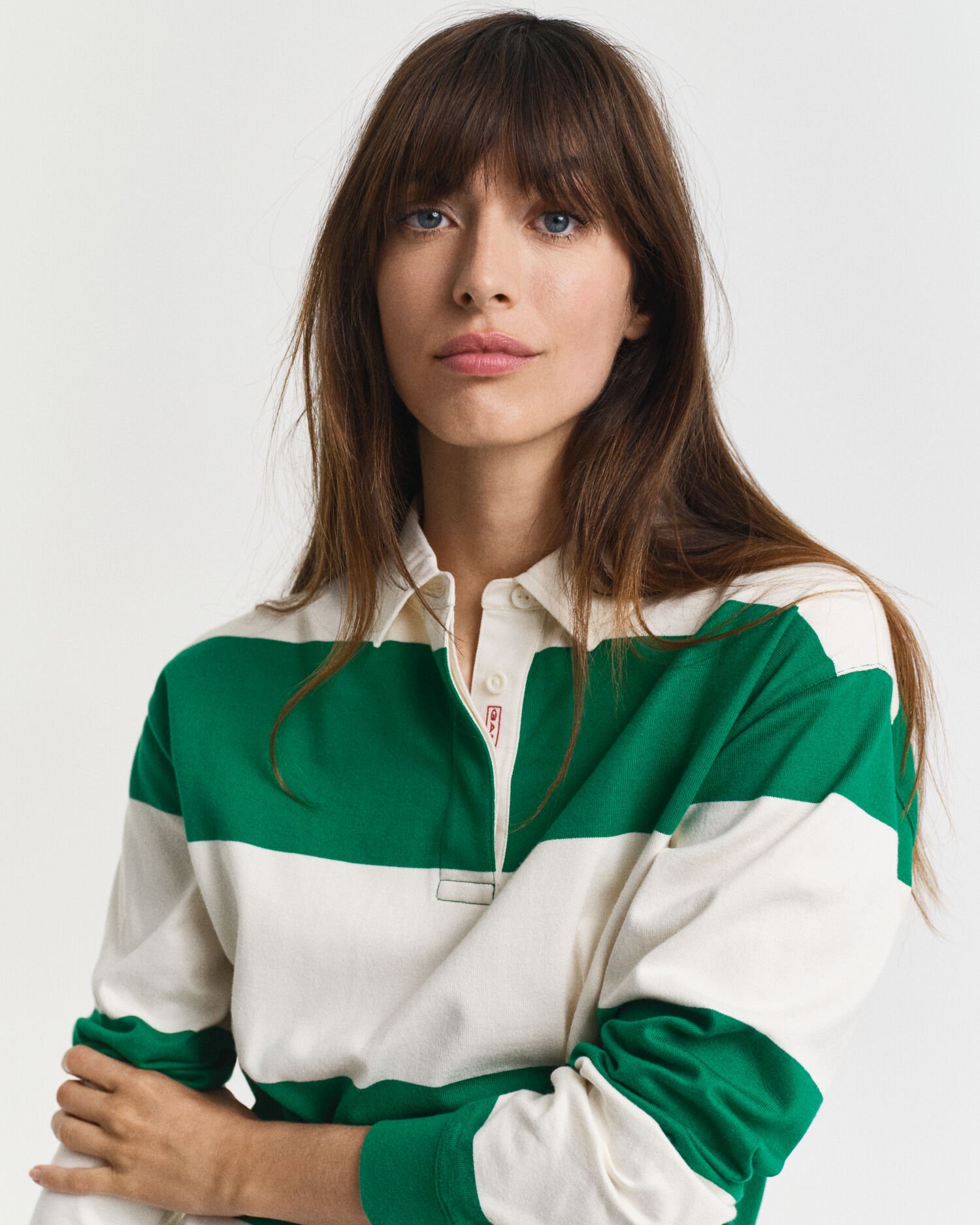 Gestreepte Heavy Rugger van katoen