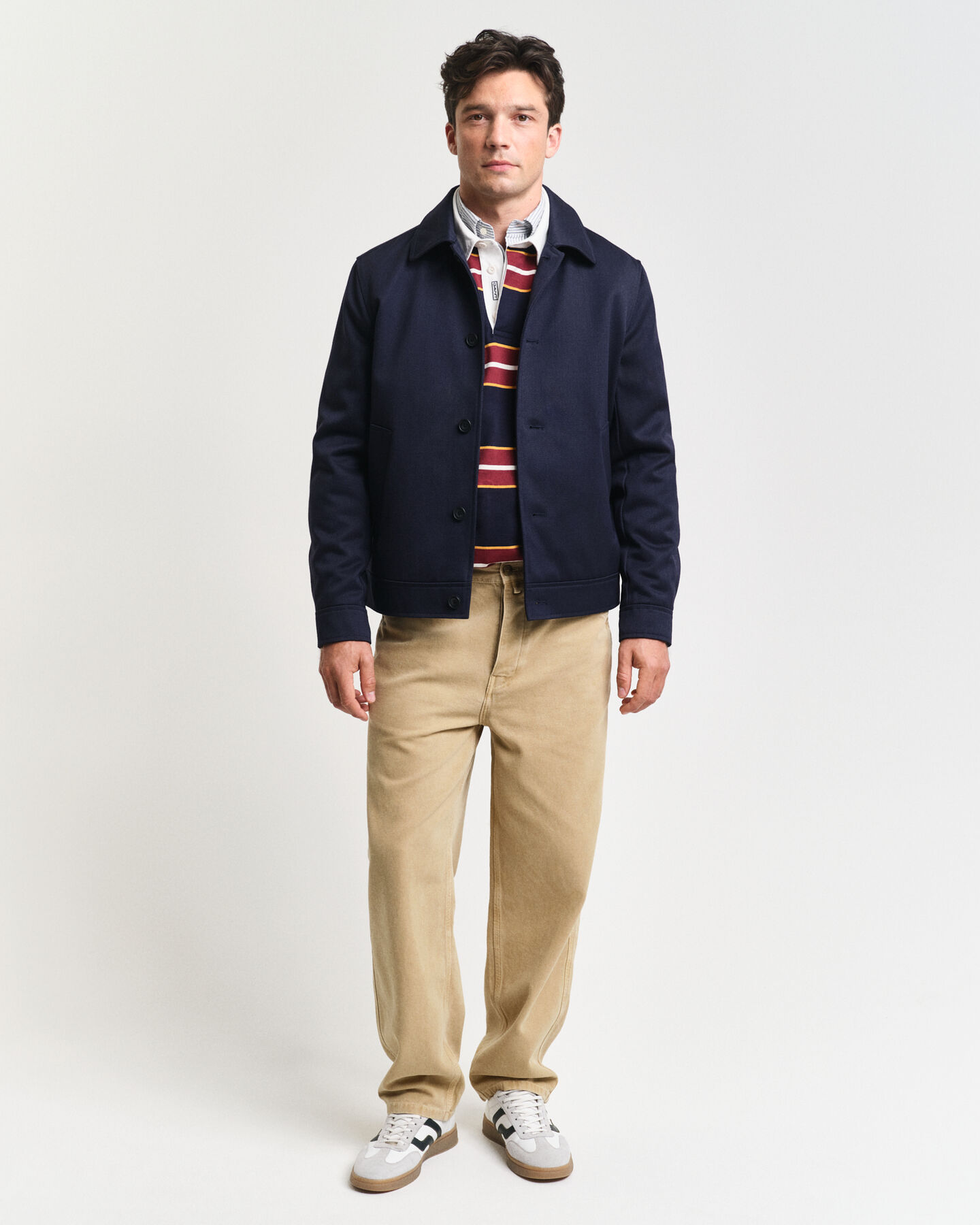 Relaxed Fit canvas broek