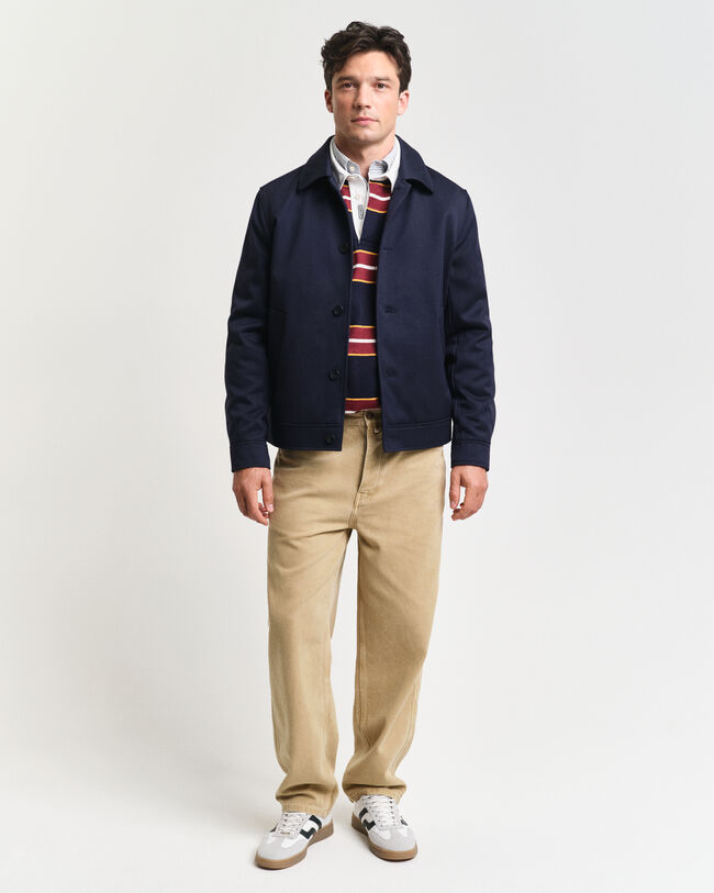 Relaxed Fit canvas broek