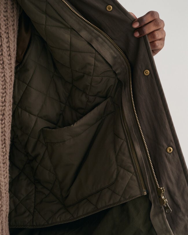 Jack van gewaxt katoen