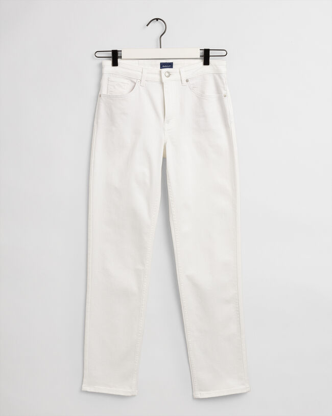 Hayle Regular Fit witte jeans