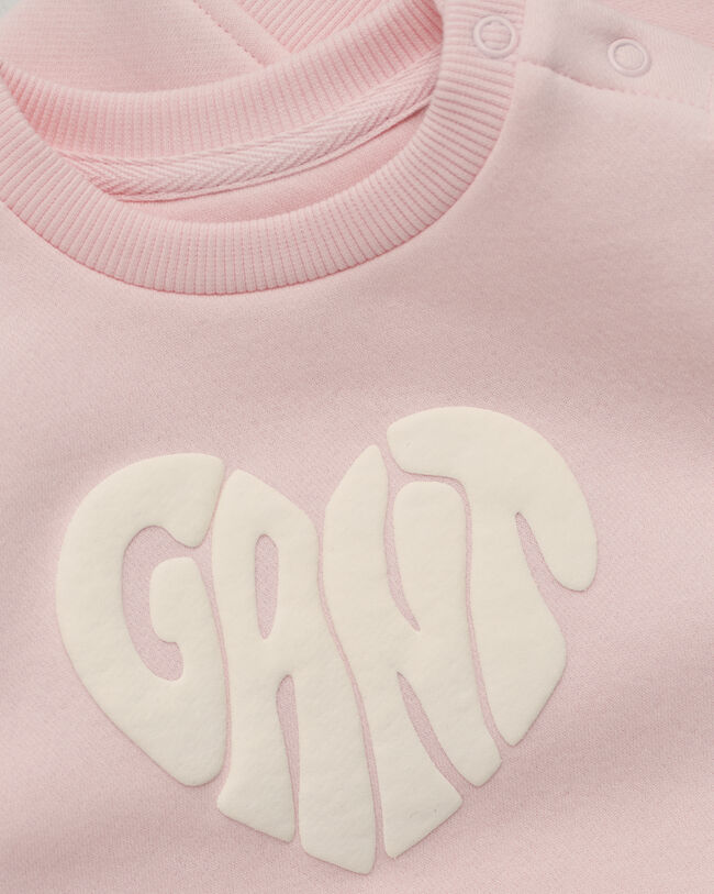 Baby Heart Graphic sweatshirt met ronde hals
