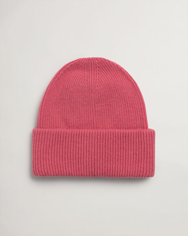 Ribgebreide beanie