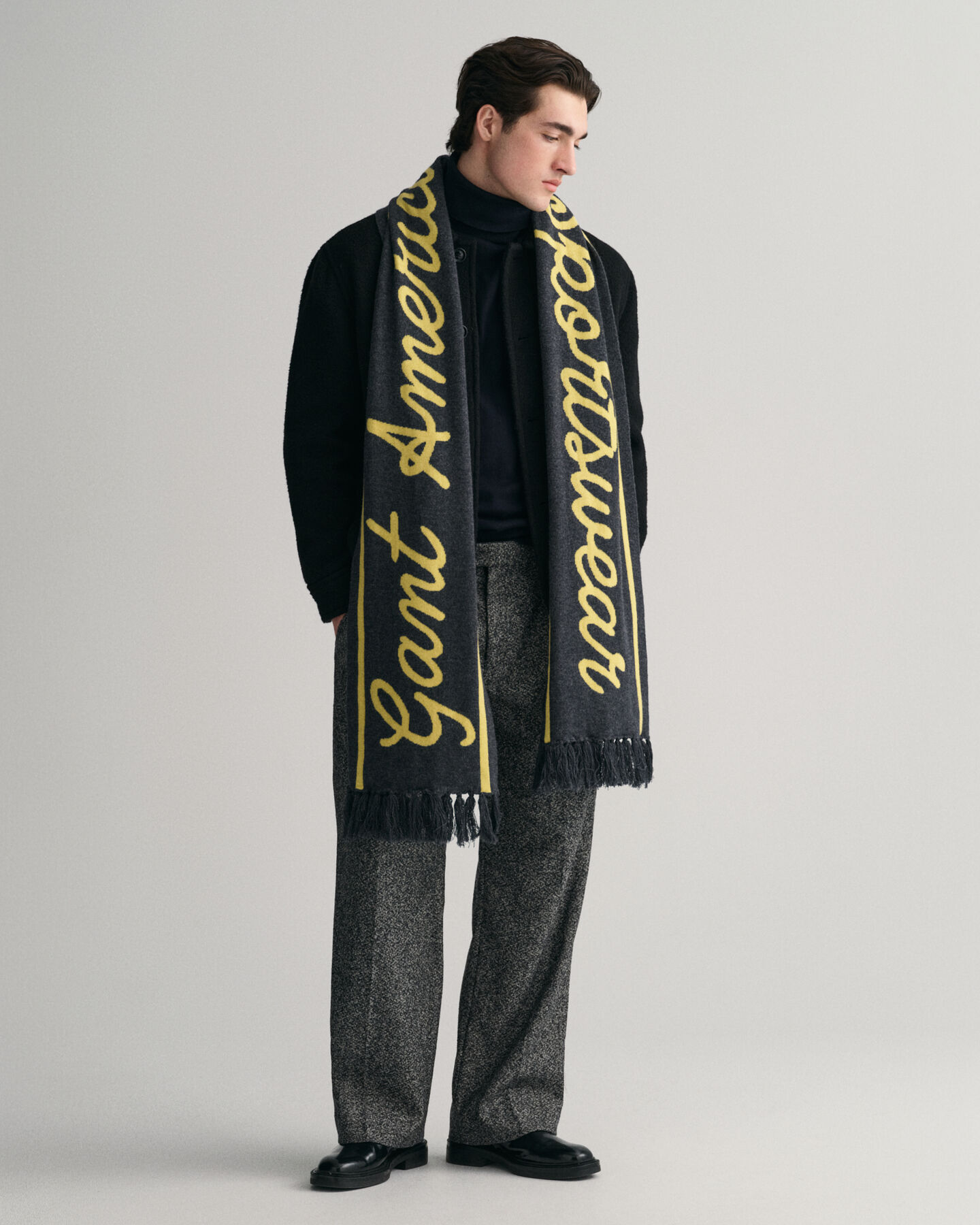 GANT Varsity jacquard sjaal