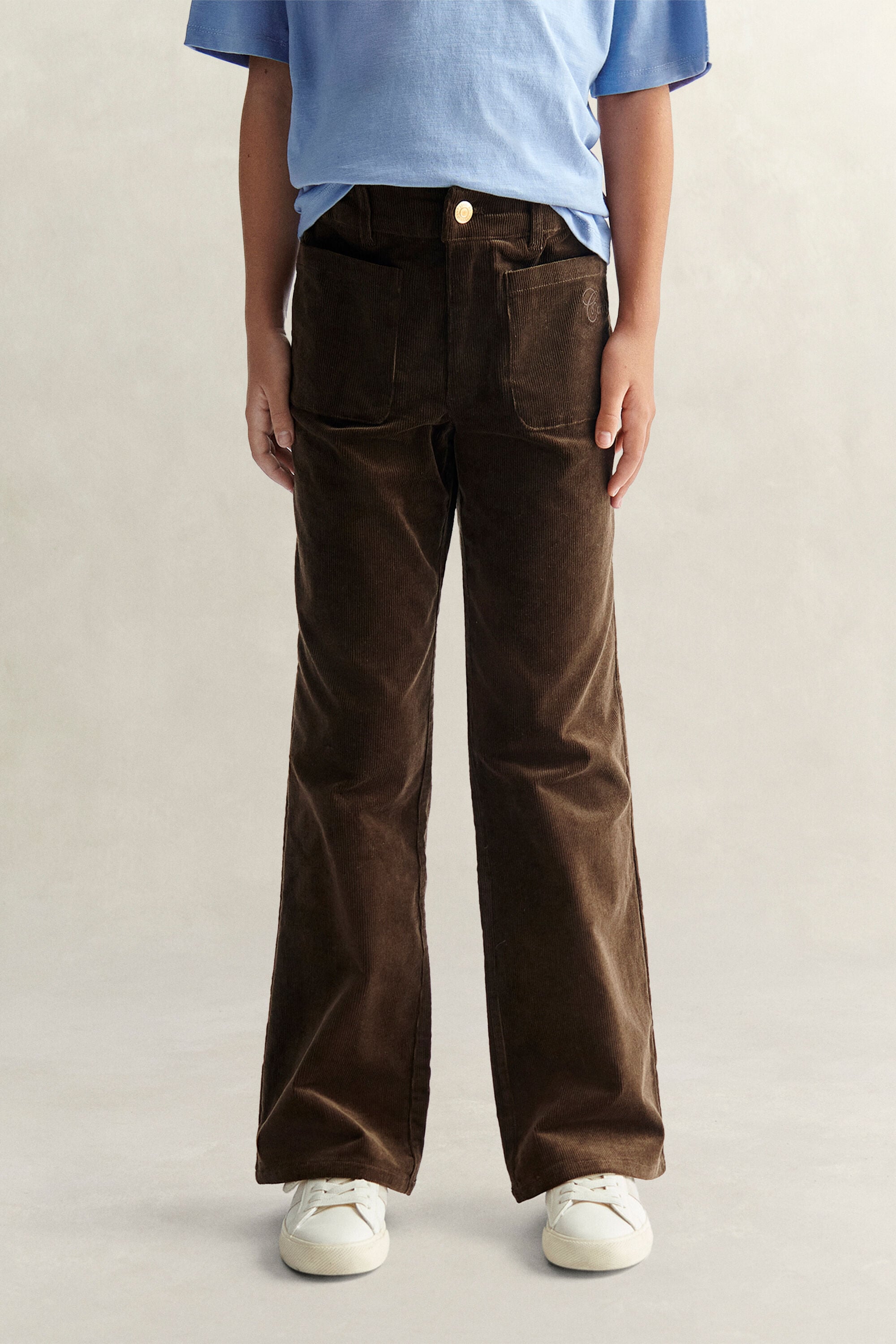 Corduroy broek voor tienermeisjes