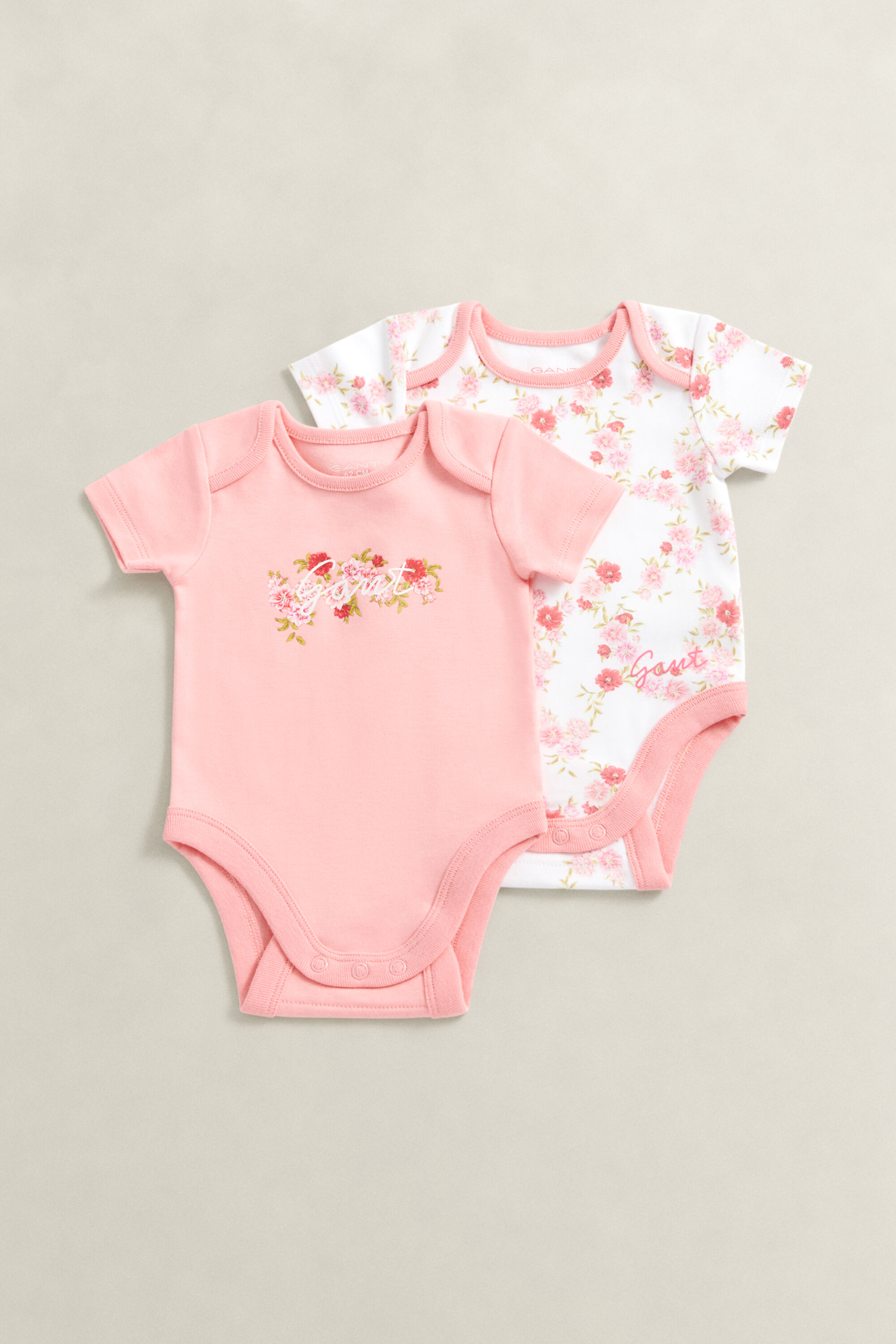 Baby Girls set van twee Floral rompertjes